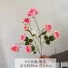 Arte Floral para Bodas: Rosas de Princesa Real de 8 Cabezas, Decoración de Lugar de Boda de Alta Gama, Flores Artificiales para Decoración de Zona Escénica, Materiales Florales Simulados