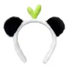 Diadema Linda Súper Linda Tuan Tuan Yuan Yuan Panda Rojo Accesorios para el Cabello Presionando Lavado de Cabello Cara Divertido Divertido Adorno para la Cabeza de Niña Moda
