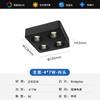 Foco de superficie ultradelgado cuadrado lámpara de caja led sala de estar dormitorio downlight antideslumbrante cabezal único cuatro cabezales doble cabezal lámpara cubo