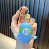 Coche de Juguete de Animal Pequeño de Resorte Llavero Modelo de Coche Colgante para Bolso Llavero de Estudiante Máquina de Garra Regalo Pequeño