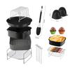 Acessórios para Air Fryer Transfronteiriços Antiaderentes Assadeira Conjunto de Acessórios para Air Fryer Ninja Af180