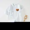 Mameluco para bebé estilo pijama de primavera y otoño, algodón puro Clase A, ropa para niños, otoño e invierno, capa base para bebé, mameluco de manga larga