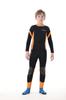 Traje de baño para niños traje cálido grueso de una pieza de manga larga pantalones otoño e invierno traje de buceo traje de baño impermeable