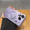 Funda magnética mate para iPhone 18 Pro Max, funda para teléfono 17 a prueba de polvo, pintura metálica en spray, adecuada para Apple 16E, funda suave