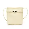 Bolsa Feminina Retro com Padrão Lichia Transfronteiriça 2026 Nova Versátil Texturizada Moda Commuter Ombro Transversal Celular Bolsa Balde