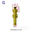 Conector de Botella Pulverizadora de Espuma para Hidrolavadora de Fábrica, Conector de Boquilla para Pistola Pulverizadora de Espuma para Lavado de Autos, Accesorios Conector para Olla Pa