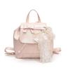 Nuevo Mochila Pequeña de Moda para Mujer con Lazo Tendencia Moda Coreana para Mujer Mochila Personalizada para Viajes