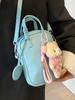 Primavera y Verano Nuevo Estilo Coreano Simple Dopamina Estilo Occidental Bolsa para Teléfono Móvil para Mujer Estilo Coreano Casual Combinable Pequeña Fresca Bandolera