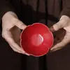 Cinco Hornos Famosos Ciudad Prohibida Cultural y Creativo Taza de Té Kung Fu Juego de Té Caja de Regalo Taza Maestra de Hogar de Gama Alta China para Regalos a Ancianos