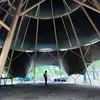 Dosel Gigante de Piña en el Súper Resort Grande para Reuniones de Team Building, Actividades de Camping en Restaurante y Excursiones por Áreas Escénicas
