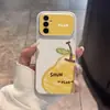 Shunli é adequado para capas de celular Samsung S24, capas macias, cobertura total, simples, moderno, personalizado, com uma janela grande, à prova de choque, de alta qualidade e elegante
