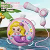 Mochila infantil pistola de agua juguete extracción playa juego acuático puesto de verano pistola de agua de ráfaga eléctrica generación por lotes
