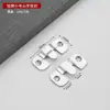 Colgador de pared para cuadros de acero inoxidable con clips ocultos, accesorios de hardware de clip para colgar muebles y camas