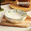 Preto Novo Louça Chinesa Tigela de Arroz Doméstico 2024 Novo Alto Valor Tigela de Sopa Prato Cerâmica Comer Tigela Pequena Prato