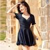 Traje de baño de una pieza para mujer 2026 Estilo Nuevo Conservador Cubre todo Adelgazante Busto Grande Sexy Tallas Grandes Traje de baño para Aguas Termales