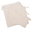 Venta Directa de Fábrica Bolsa de Lona de Algodón Bolsa de Cordón Bolsa de Almacenamiento de Cordón de Algodón y Lino Estampado Bolsa de Regalo Publicitario Bolsillo con Solapa de Cordón Pantalones