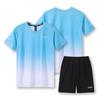 Mudança Gradual Roupa Esportiva Feminina Verão Fitness Camiseta Manga Curta Roupa de Secagem Rápida Corrida Solta Lazer Esportiva Plus Size