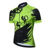Roupas de Ciclismo Masculinas Verão Manga Curta Top Roupas de Ciclismo Roupas de Bicicleta Roupas de Mountain Bike Transfronteiriço Cabelo