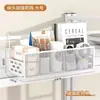 Estante de almacenamiento tipo cesta colgante para camas de dormitorio, estante suspendido para literas superiores, no requiere instalación, arte de hierro engrosado, gran capacidad, no requiere perforación