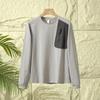 Camiseta Deportiva de Manga Larga Estilo Dijia para Exteriores Ciclismo Montañismo Entrenamiento Físico Sudadera de Secado Rápido Camiseta Interior Básica Casual