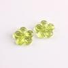 Color Transparente Facetado Perforado Flor de Cinco Pétalos Cuenta DIY Flor Tridimensional Cadena para Teléfono Móvil Pulsera Pasador Accesorios
