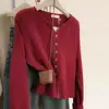 Suéter Simples Slimming Estilo Coreano para Mulheres 2025 Primavera Novo Cardigã Versátil de Caxemira