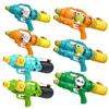 [Oferta Especial] Brinquedo Pistola de Água Desenho Animado Infantil, Pistola de Jato de Água Tipo Pressão Extraível, Diversão para Brincadeiras Aquáticas na Praia e Guerras de Água