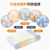 Fabricantes de fundas de almohada de látex personalizadas al por mayor funda de almohada Tencel con logotipo personalizado al por mayor funda de almohada de fibra de bambú para el cabello