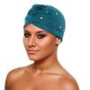 Chapéu Turbante Étnico Popular Transfronteiriço da Amazon, Chapéu de Lenço para a Cabeça, Chapéu Melancia Pós-Parto, Touca de Dormir, Chapéu para Quimioterapia, Chapéu Indiano