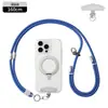 Cordón Desmontable para Teléfono Móvil Multifuncional Tres en Uno Cruzado Cuerda para Teléfono Móvil Colgante para Cuello Muñeca Anti-Pérdida Cordón para Funda de Teléfono Móvil