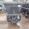 Vagón Tolva Fijo Engrosado para Vehículos Mineros, Descarga Lateral en Vía Curva, Vehículo de Transporte Subterráneo por Riel Tipo Volquete