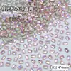4X6Mm Largo Recto Punta Inferior Cristal Uña Portátil Decoración Decoración de Uñas Artísticas Celebridad de Internet Diamante para Uñas Artísticas Venta al por Mayor