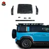 Adequado para 20-24 Land Rover Defender Modificado Bolsa Lateral de Fibra de Carbono Seca Kit de Modificação de Carro Venda Direta de Fábrica