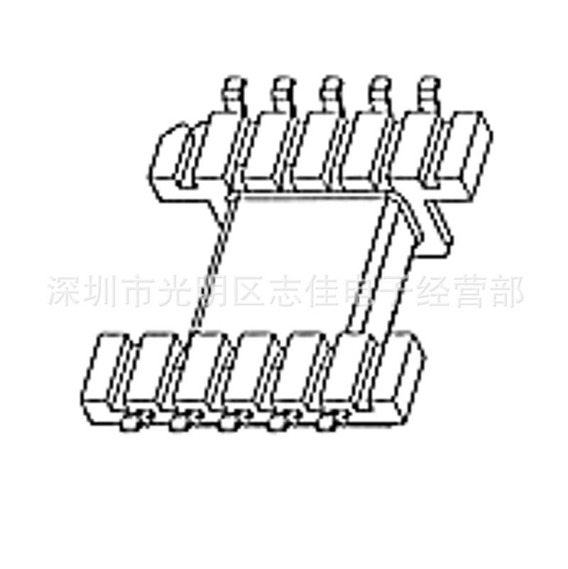 EM12.7 变压器骨架  0.28 0.3