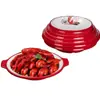 Plato de cangrejo de río, tienda de barbacoa comercial, vajilla especial Milamine, plato grande de mariscos binaurales, porcelana de imitación, olla picante y fragante, olla seca