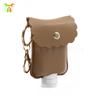 Bolsa de cintura 60ml PU porta-álcool em gel com frasco porta-líquido de limpeza para mãos sem enxágue