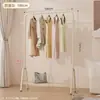 Perchero plegable de pie para ropa tendedero de balcón dormitorio del hogar tendedero simple para el hogar colgador de ropa plegable