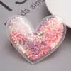 Pinza grande para el pelo de arena movediza amor niños horquilla bebé horquilla rota accesorios para el pelo niñas Princesa linda pinza pequeña tocado al por mayor