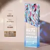 Trofeo de Cristal Hecho a Medida para Premios de Alta Gama y Elegantes para Empleados Destacados, Campeones de Concursos Creativos y Premios de Reunión Anual
