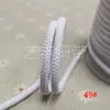 Corda Redonda Poliéster Sem Alma Espessura 5mm Núcleo Oco Corda de Poliéster Textura Grossa Corda para Bolsa Tecida à Mão Corda para Carregar Roupas Amarradas Cordão