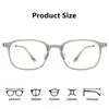 Armazón de Gafas Ultraligero Estilo Karin de Moda para Mujer H0064A Ultraligero Tr Acero Inoxidable de Alta Elasticidad Armazón de Gafas Pequeño