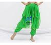 Ropa para danza del vientre, pantalones de gasa tipo farol, ropa interior para danza, pantalones giratorios, pantalones decorativos de Halloween, pantalones de danza tribal