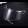 Fabricantes de lentes P7, accesorios para casco integral DOT, cobertura total HD, antivaho, color negro transparente.