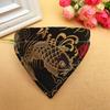 Toalla triangular para mascotas hecha a mano toalla babero para perros estilo japonés para gatos bufanda estilo japonés bufanda cuadrada accesorios suministros para mascotas transfronterizo