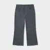 Elegantes pantalones acampanados elásticos de cintura alta y corte cropped para mujer, nuevos pantalones casuales de otoño 2026, de moda 22176