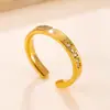 Anel Aberto Pegasus Novo Pequeno Transfronteiriço, uma peça luxuosa e de alta qualidade com designs de estrelas e luas com detalhes em diamante, joias para atacado