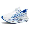 Zapatillas deportivas transfronterizas nuevas para hombre y mujer, superficie de malla tejida en vuelo, ligeras, con rebote, antideslizantes, resistentes al desgaste, para correr, zapatillas de jogging, zapatillas deportivas para las cuatro estaciones