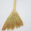 Venda por Atacado de Fábrica Vassoura de Sementes de Sorgo Natural Feita à Mão Vassoura de Varrição Ampliada e Espessada Vassoura Doméstica Desconto para Grande Quantidade
