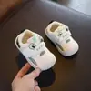 Sapatos de Bebê para Primavera e Outono Sapatos Infantis de Desenho Animado Estilo Coreano Sapatos de Bebê Fofos da Moda 0-3-5 Anos Sapatos para Bebê Engatinhando e Caminhando