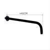 Soporte de Cabezal de Ducha Superior de Acero Inoxidable Tubo Curvo Brazo de Ducha Tubo de Pared Tubo Pequeño en Forma de S Comercio Exterior